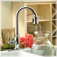 Danze Opulence Single Handle Pull Down Kitchen Faucet