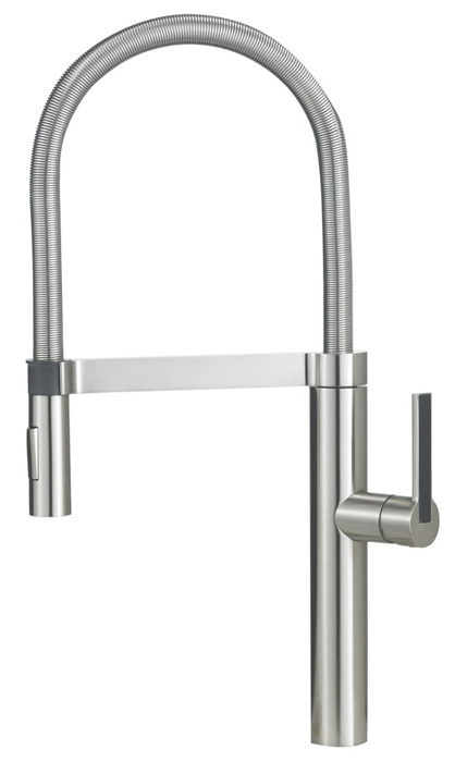 Blanco 441332 Culina Semi Pro Kitchen Faucet - Satin Nickel