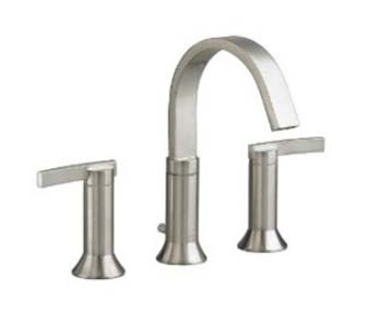 American Standard 7430.801.295 Berwick Double Lever Handle Widespread Faucet - Satin Nickel