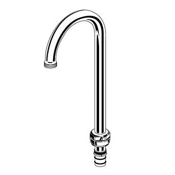 American Standard 051216-0020A Spout Gooseneck Monterrey C Set - Chrome