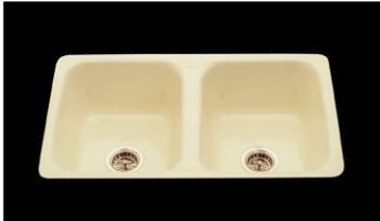 CECO Model 730-D Flat Rim Cast Iron Kitchen Sink 32