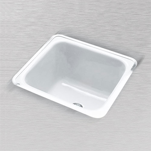 CECO 830-WHT Hoodoo 24 in X 20 in Rectangular Laundry Tray - White