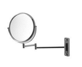 Duravit 0099121000 D-Code Wall Mounted Cosmetic Mirror - Chrome