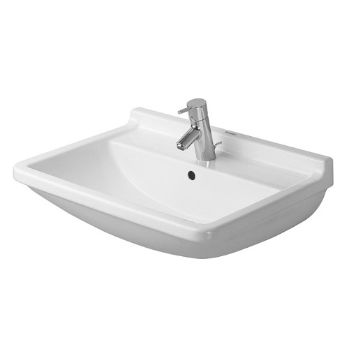 Duravit 0300650000 Stark 3 Washbasin with Overflow - White