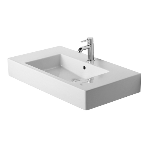 Duravit 03298500001 Vero Furniture Washbasin 33 1/2, 1 Hole Tapping - White