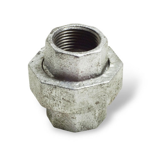 1-1/4 inch Malleable Iron Pipe Fitting Union - Galvanized