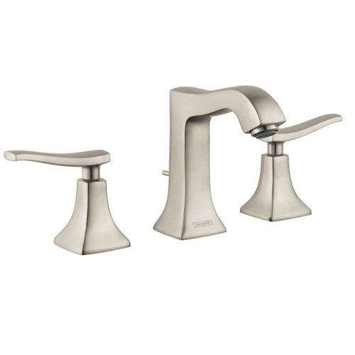 Hansgrohe 31073821 Metris C Widespread Lavatory Faucet - Brushed Nickel