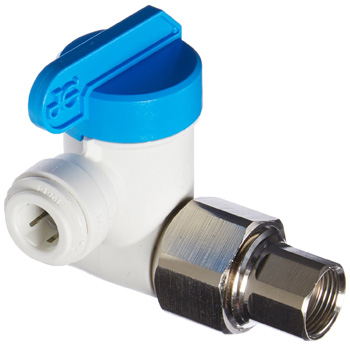 John Guest ASVPP6LF Angle Stop Adapter Valve