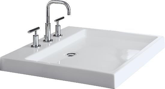 K-2314-0 Kohler Purist Wading Basin Lavatory - White