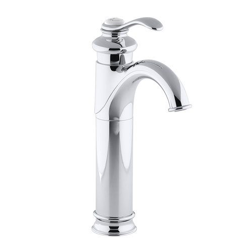 Kohler K-12183-CP Fairfax Tall Single Control Lavatory Faucet - Chrome