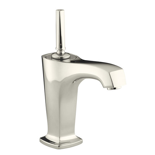 Kohler K-16230-4-SN One Handle Single Control Lavatory Faucet - Polished Nickel