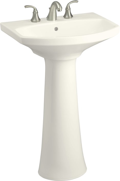 Kohler K-2362-4-96 Cimarron Pedestal Lavatory with 4