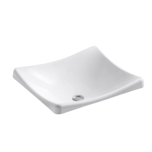 Kohler K-2833-0 DemiLav Wading Pool Lavatory Sink - White