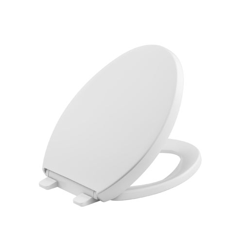 Kohler K-4008-0 Grip-Tight Reveal Q3 Elongated Toilet Seat - White