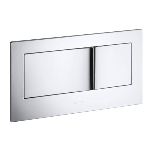 Kohler K-6298-CP Veil Flush Actuator Plate - Chrome