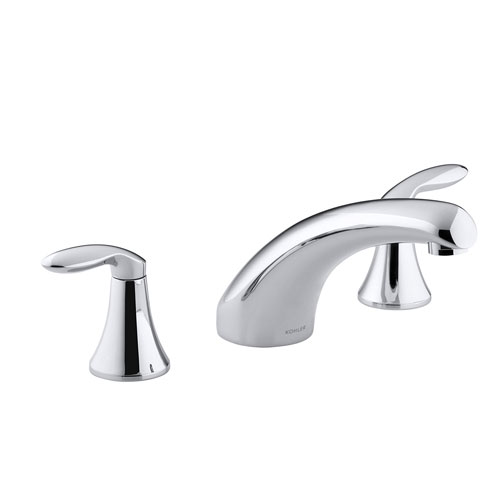 Kohler K-T15290-4-CP Coralais Two Handle Roman Tub Faucet Trim Kit - Polished Chrome