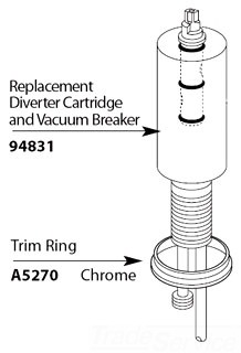 Moen 94831 Bidet Diverter Kit