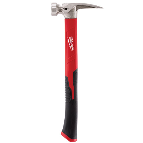 Milwaukee 48-22-9316 19oz Smooth Face Poly/Fiberglass Handle Hammer