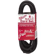 Milwaukee 48-76-4008 8 ft. Quik-Lok Cord