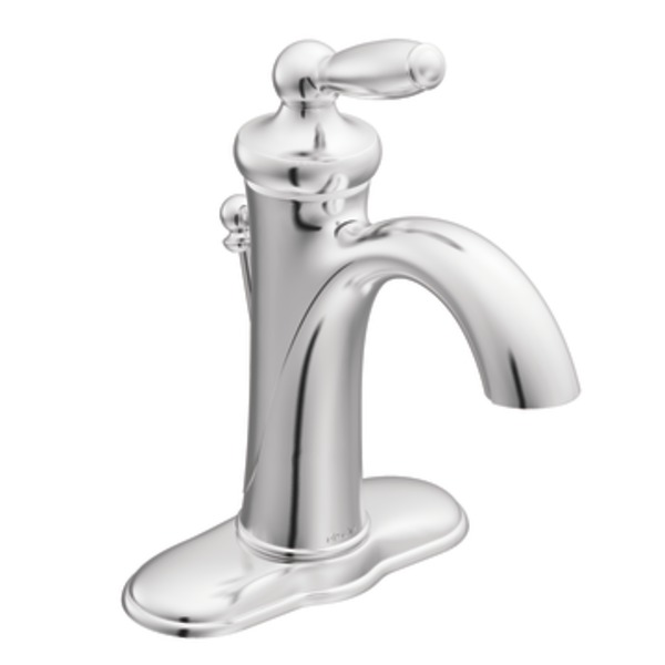 Moen 66600 Brantford One-Handle Low Arc Faucet - Chrome