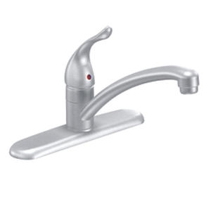 Moen 7425BC Chateau Single-Handle Kitchen Faucet Brushed Chrome