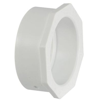 Mueller 4 in X 3 in PVC DWV Reducing Bushing S X H