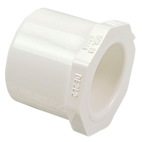 1-1/2 inch Spigot X 3/4 inch Slip Bushing PVC Schedule 40 Pressure Fittings