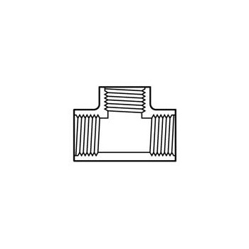 2 inch PVC Schedule 40 Threaded Tee (FIPT)