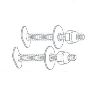 Pasco 82 Brass Bolt Set 5/16