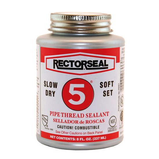 Rectorseal 25551 8 oz. No. 5 Pipe Thread Sealant