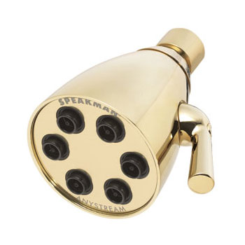 Speakman S-2252-PB Anystream Icon 48 Spray Showerhead - Polished Brass