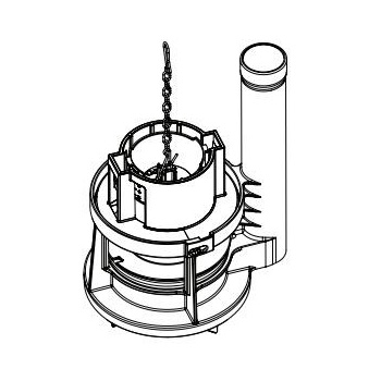 Toto THU460.6D-A Flush Tower Type Drain Valve