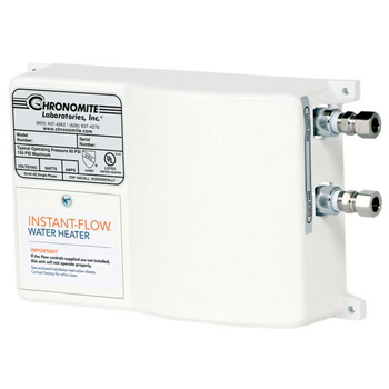 Chronomite SR-15L/277 HTR 277-Volt 15-Amp SR Series Instant-Flow Low Flow Tankless Water Heater