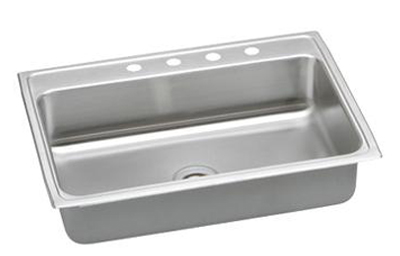 Elkay PSR31223 Gourmet Pacemaker Single Bowl Kitchen Sink - Stainless Steel