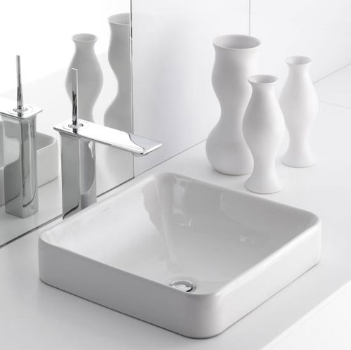 Kohler K-2661-0 Vox Square Vessel - White