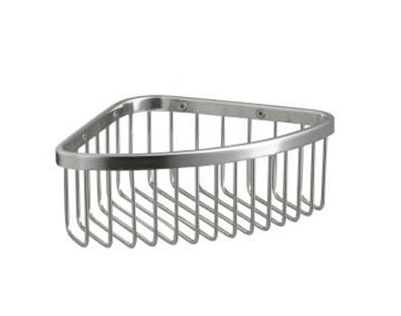 Kohler K-1896-SN Medium Shower Basket - Vibrant Polished Nickel