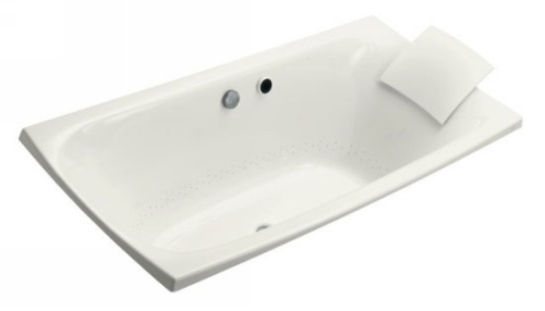 Kohler K11343GWH Escale Bubble Massage Bath - White