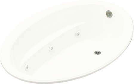 Kohler K-1162-0 Sunward 5' Oval Whirlpool - White