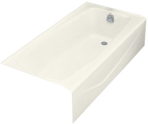 Kohler K-716-96 Villager Bath With Right-Hand Drain - Biscuit