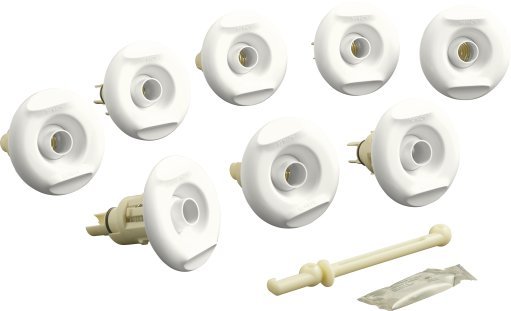 Kohler K-9698-0 Flexjet Whirlpool Trim Kit With Eight Jets - White