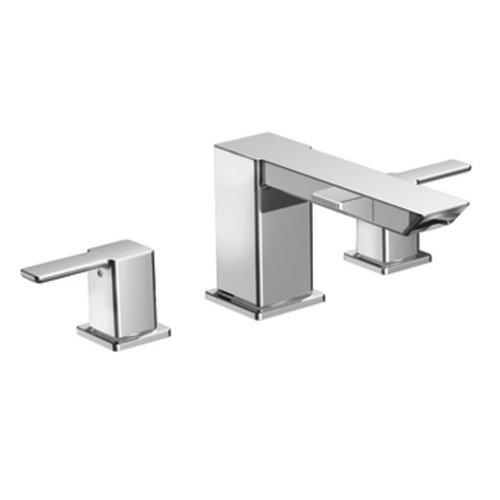 Moen TS903 90 Degree Two-Handle Roman Tub Faucet Trim - Chrome