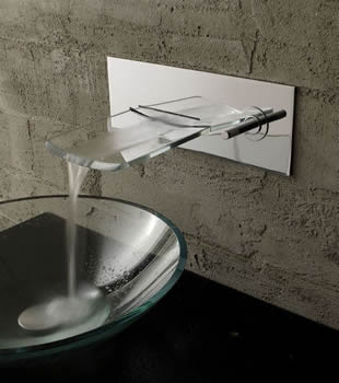 Bandini Arya Crystal Wall Mounted Faucet